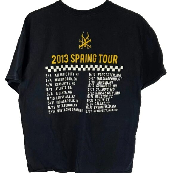 Soundgarden 2013 Spring Tour Band Tee - Picture 2 of 5